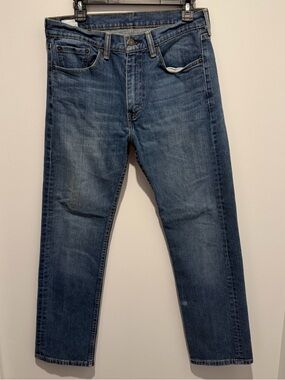 Levi's 505 Blue Jeans 32x30 Medium Wash Straight Leg Western Denim